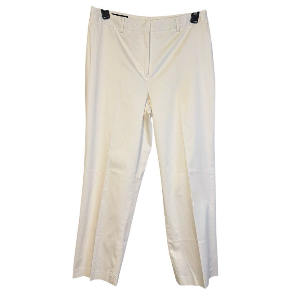 Brooks Brothers Women’s Stretch Cotton Chinos White Sz. 12